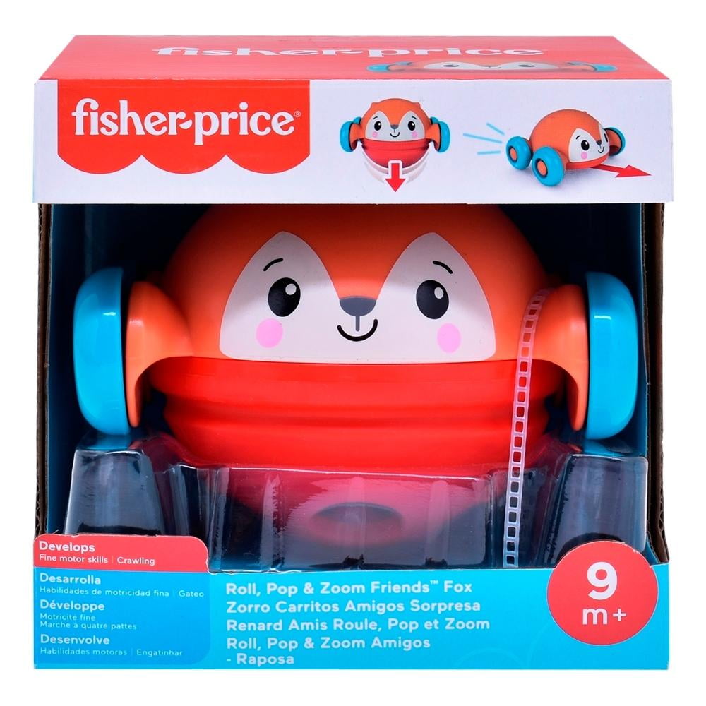 Fisher-Price - Cubo animalitos sorpresa Juguete de actividades