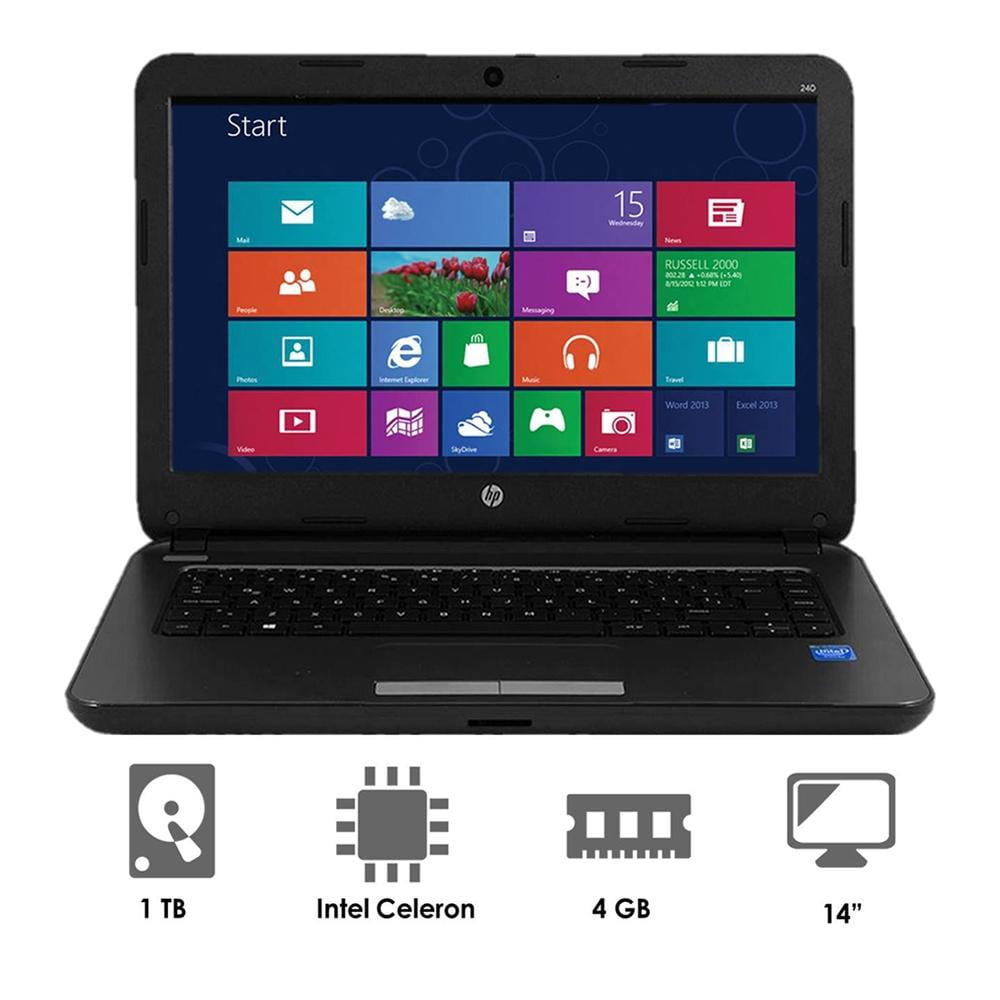 Laptop Hp 240 G3 Intel Celeron N2840 4 Gb Ram 1 Tb Walmart En Línea 3411