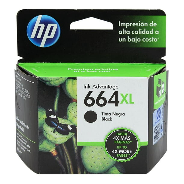 Autor Alternativa salvar Cartucho de Tinta HP 664 XL Ink Advantage Negro | Walmart