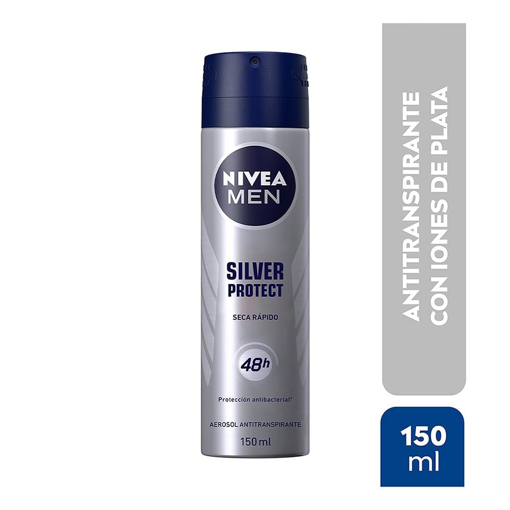Estación de ferrocarril Proceso de fabricación de carreteras Viajero Antitranspirante NIVEA MEN silver protect seca rápido en aerosol 150 ml |  Walmart