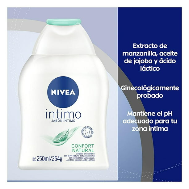 negro Eficacia Cerebro Jabón íntimo Nivea confort natural 250 ml | Walmart