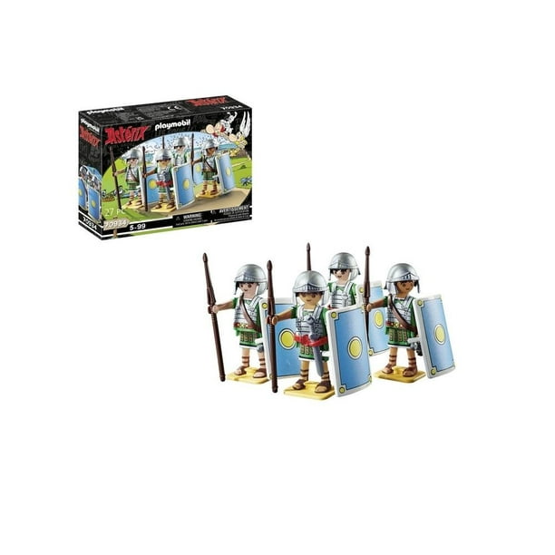 Playmobil Astérix Tropa Romana 70934 Soldados Caballeros Set