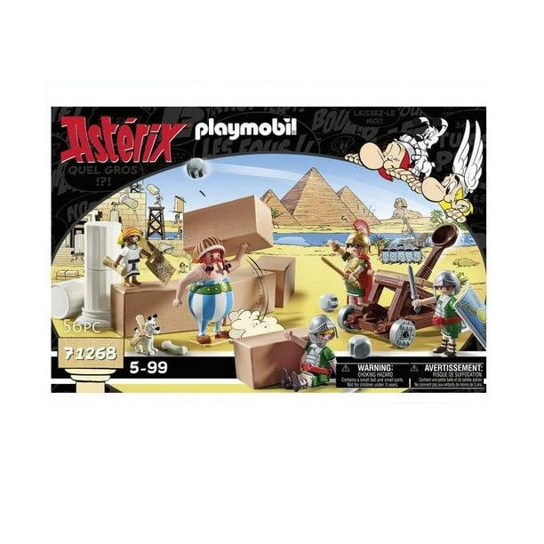 Set de Juego Playmobil Astérix Numerobis y la Batalla de Palacio 56 Piezas