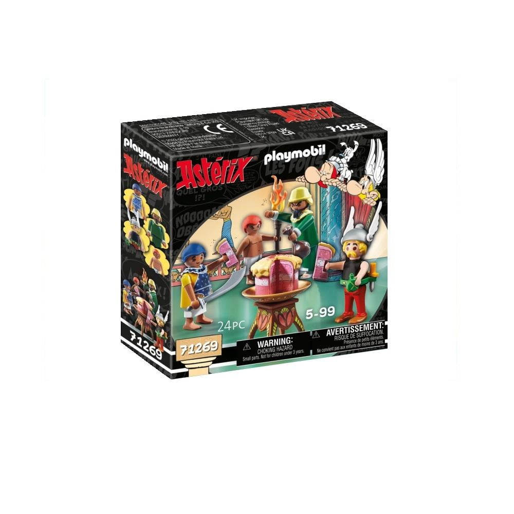 Set de Juego Playmobil Astérix Numerobis y la Batalla de Palacio 56 Piezas