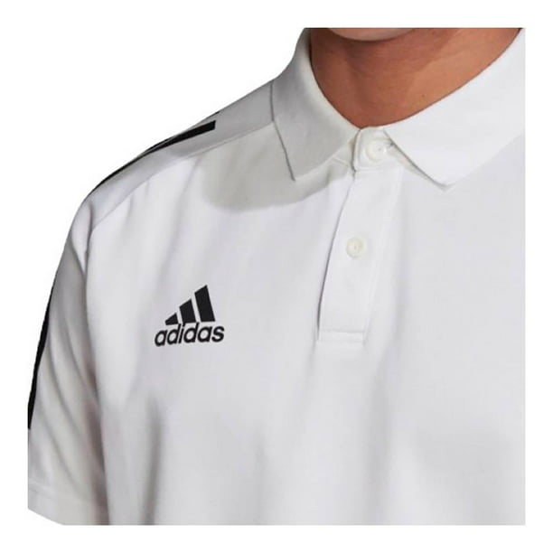 Playera Tipo Polo Adidas Condivo Golf Blanco Talla CH | Walmart en línea