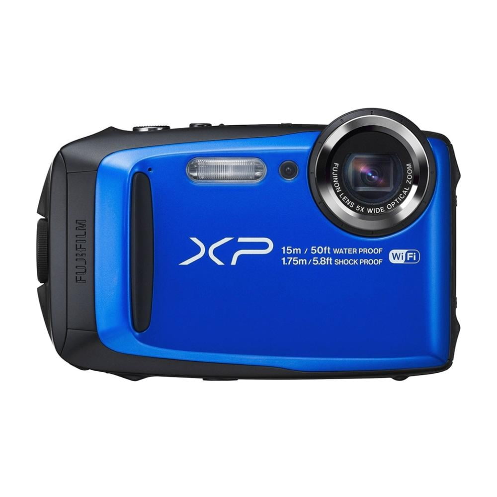 Generalmente raqueta candidato Cámara Digital Fujifilm Finepix XP 90 Azul | Walmart en línea