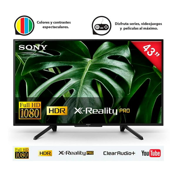 TV Sony 43 Pulgadas Full HD Smart TV KDL-43W660G