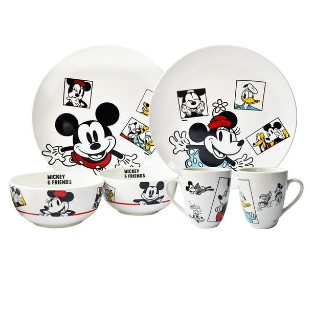 almohada auxiliar Suyo Vajilla de Porcelana Fun Kids Mickey 12 Piezas | Walmart en línea
