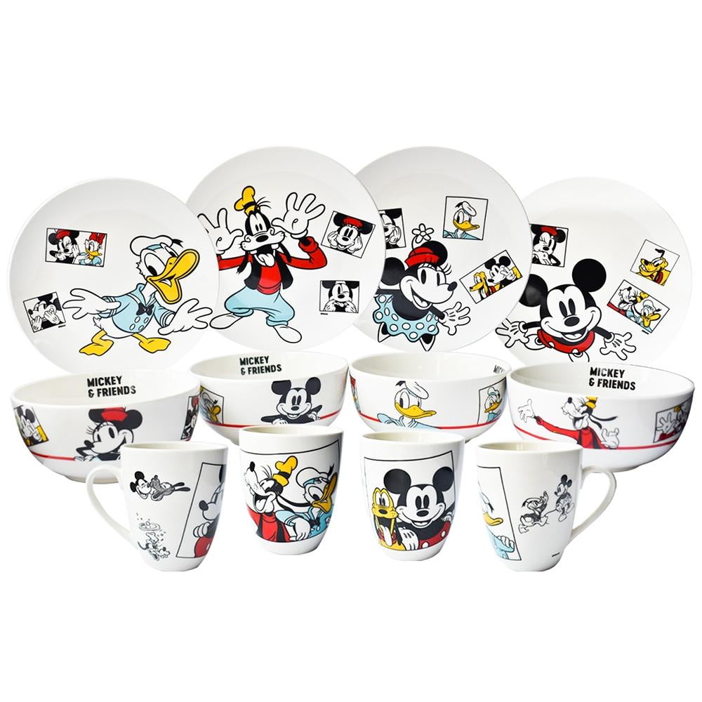 Vajilla de Porcelana Fun Kids Disney 100 Años 12 pzas a precio de socio