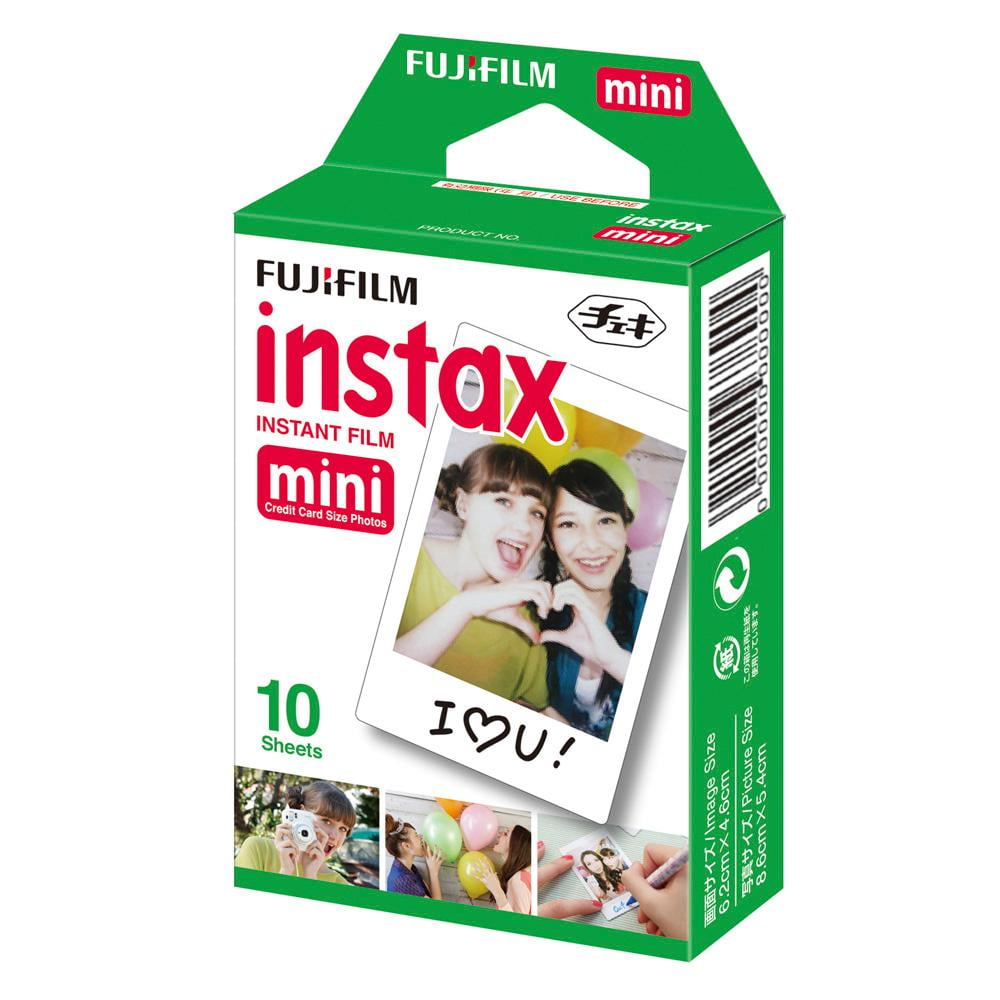 Fujifilm-papel fotográfico para cámara Instax Mini, hojas de papel  fotográfico para Instax Mini 12/11/