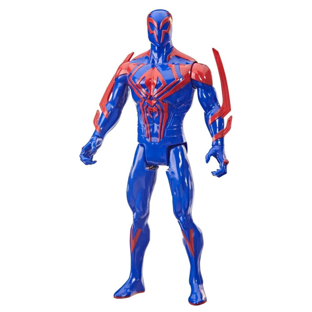Figura spiderman hasbro marvel titan hero series 12 pulgadas rojo