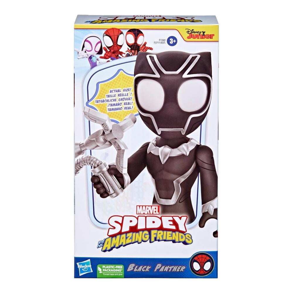  Spidey and His Amazing Friends Figura de acción de Spidey de  gran tamaño de 9 pulgadas, juguete de superhéroe preescolar para niños a  partir de 3 años : Juguetes y Juegos