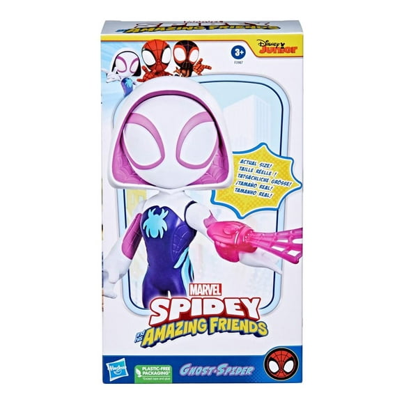 figura de acción hasbro spidey and his amazing friends ghost spider