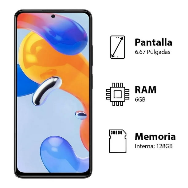 Smartphone Xiaomi Redmi Note 11 Pro 6GB RAM 128GB ROM Azul Desbloqueado