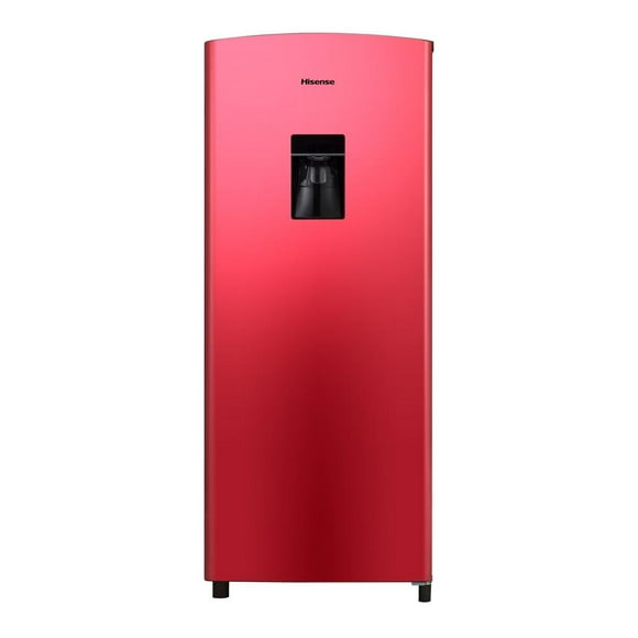 refrigerador 7 pies hisense rojo rr63d6wrx1