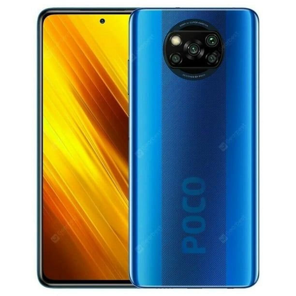 Smartphone Xiaomi Poco X3 128gb Azul Desbloqueado Walmart En Línea 7489