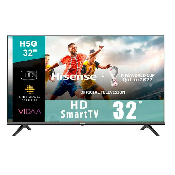 Pantalla Hisense 32 Pulgadas HD Smart TV LED 32H5G