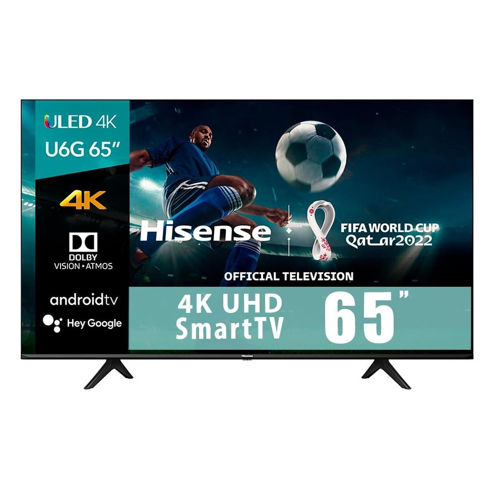 Televisor HISENSE 65 Pulgadas ULED Uhd4K Smart TV 65U6GA