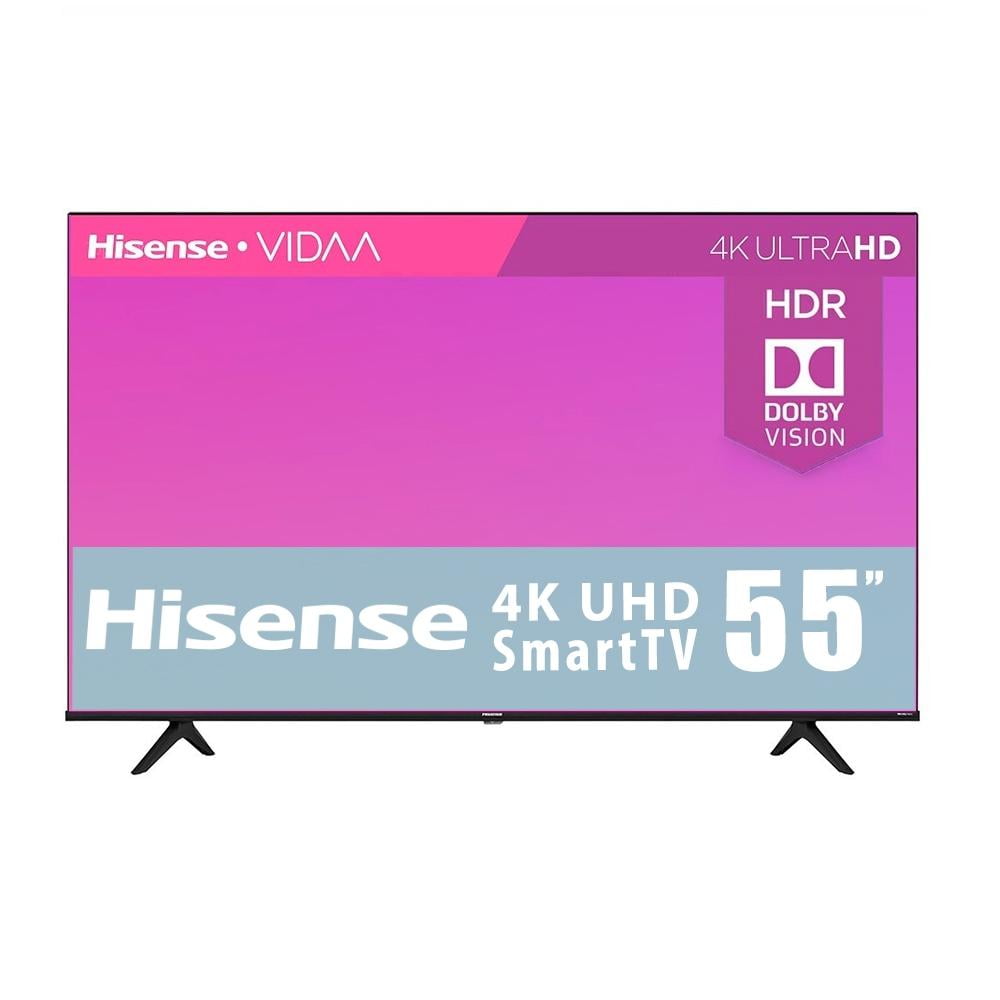 Pantalla Hisense 55 Pulgadas Smart TV 4k UHD 55a65gv