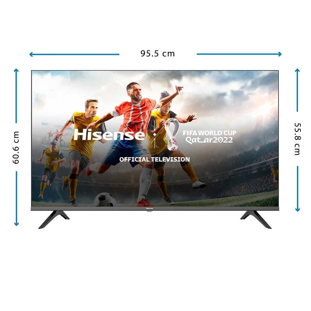 Ripley - TELEVISOR HISENSE LED FULL HD 43 SMART TV 43E5610FS