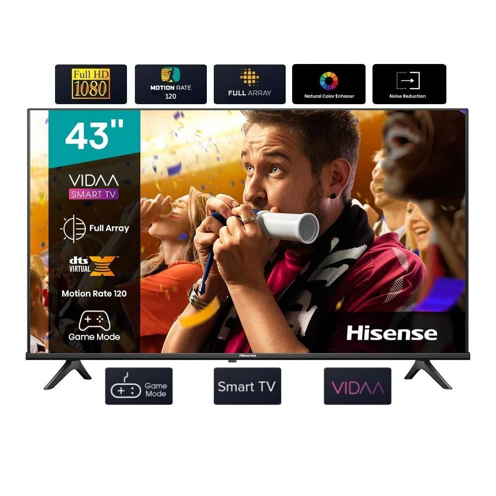 TV Hisense 43 Pulgadas Full HD Smart TV LED 43A4KV