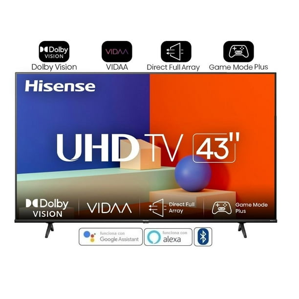 Televisor Hisense 43 Pulgadas 4K UHD 4K Ultra HD Smart TV 43A6HV HISENSE