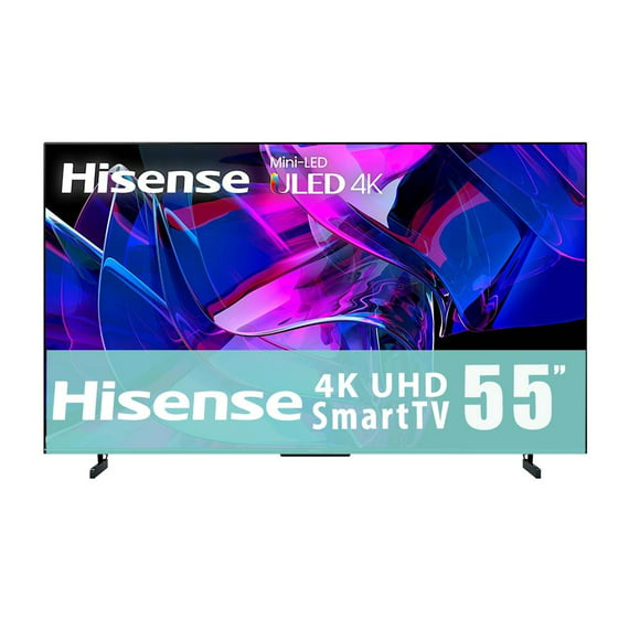 tv hisense 55 pulgadas 4k ultra hd smart tv mini led 55u7k