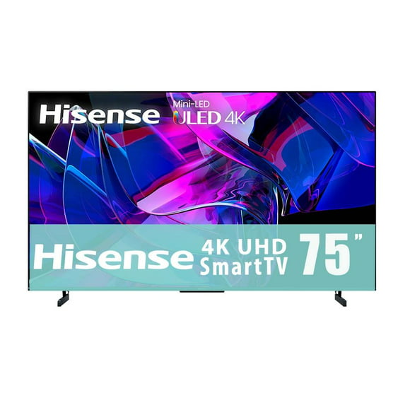 tv hisense 75 pulgadas 4k ultra hd smart tv mini led 75u7k