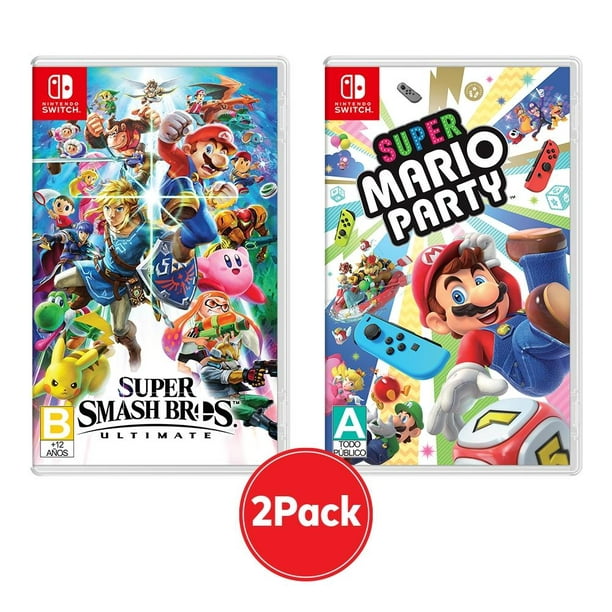 Alerta Agacharse Palabra Bundle Videojuegos Nintendo Switch Super Smash Bros. Ultimate + Super Mario  Party | Walmart en línea