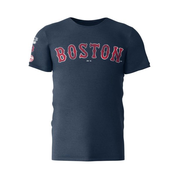 Camiseta Casual de Hombre Fexpro Camiseta de los Boston Red Sox MLB