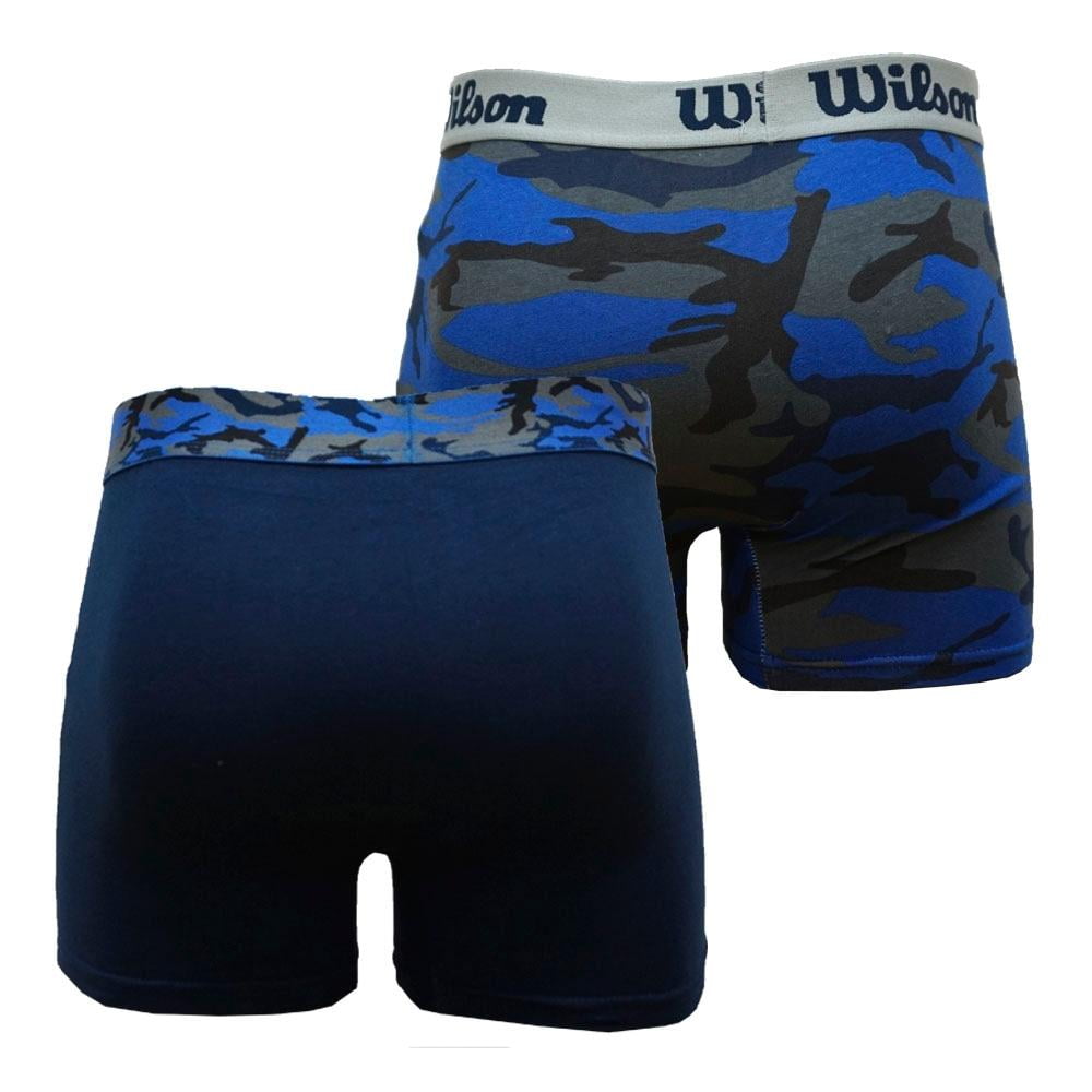 B xer Wilson para Hombre Azul y Camuflaje 2 Piezas Talla M Walmart