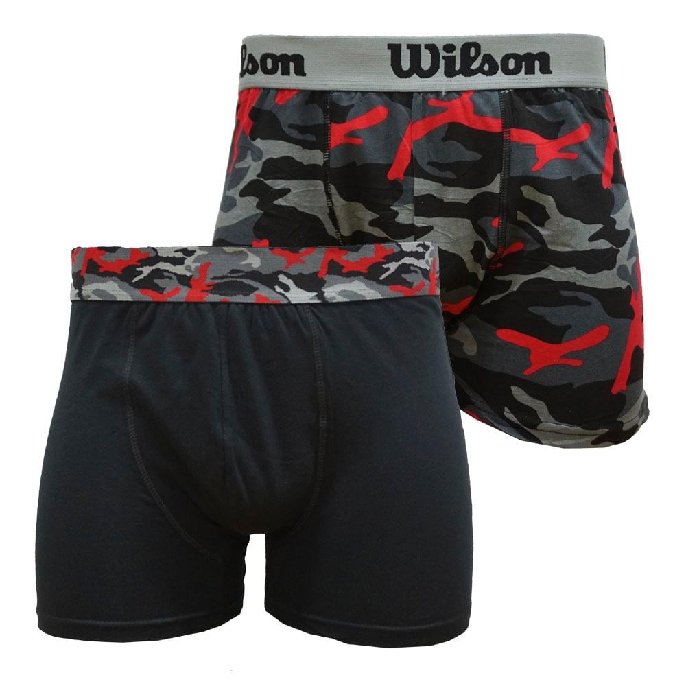 Bóxer Wilson para Hombre, Multicolor 2 Piezas Talla M