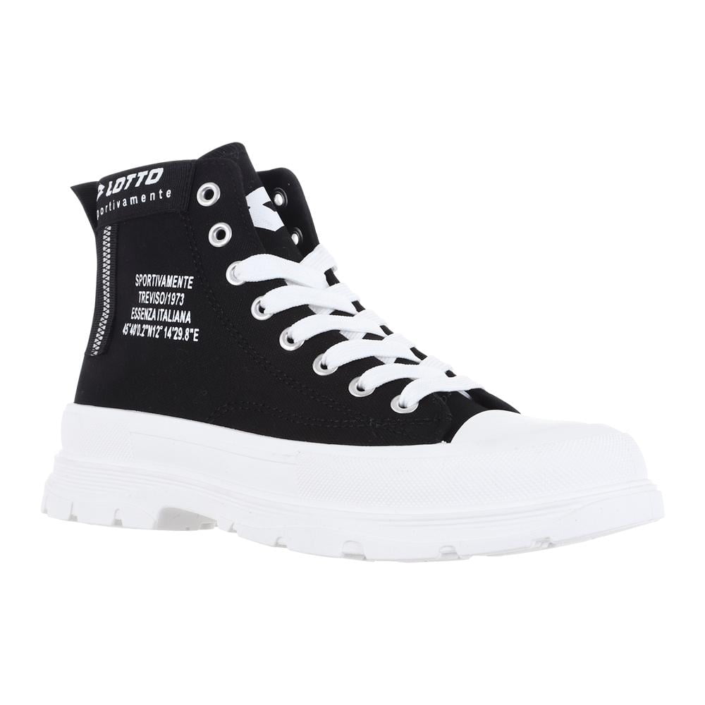 Tenis Botas Lotto Astor para Mujer Talla 26 Negro