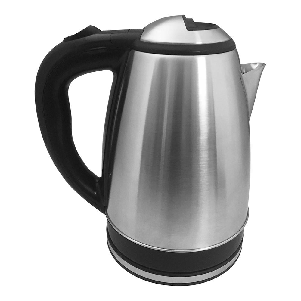  Tetera eléctrica de cerámica inalámbrica blanca, jarra retro de  1 litro, 1350 W de agua rápida para té, café, sopa rápida (color : A) :  Todo lo demás