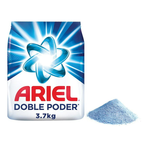 Detergente en Polvo Ariel Doble Poder, 750 gr.