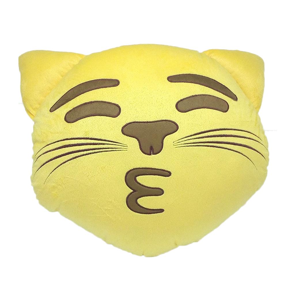 Peluche Plushworks Emoji Carita de Gato 16 Pulgadas Walmart en l nea