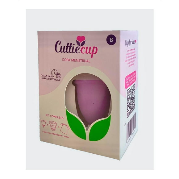 copa menstrual b cuttiecup kit completo copa vaso esterilizador y bolsa