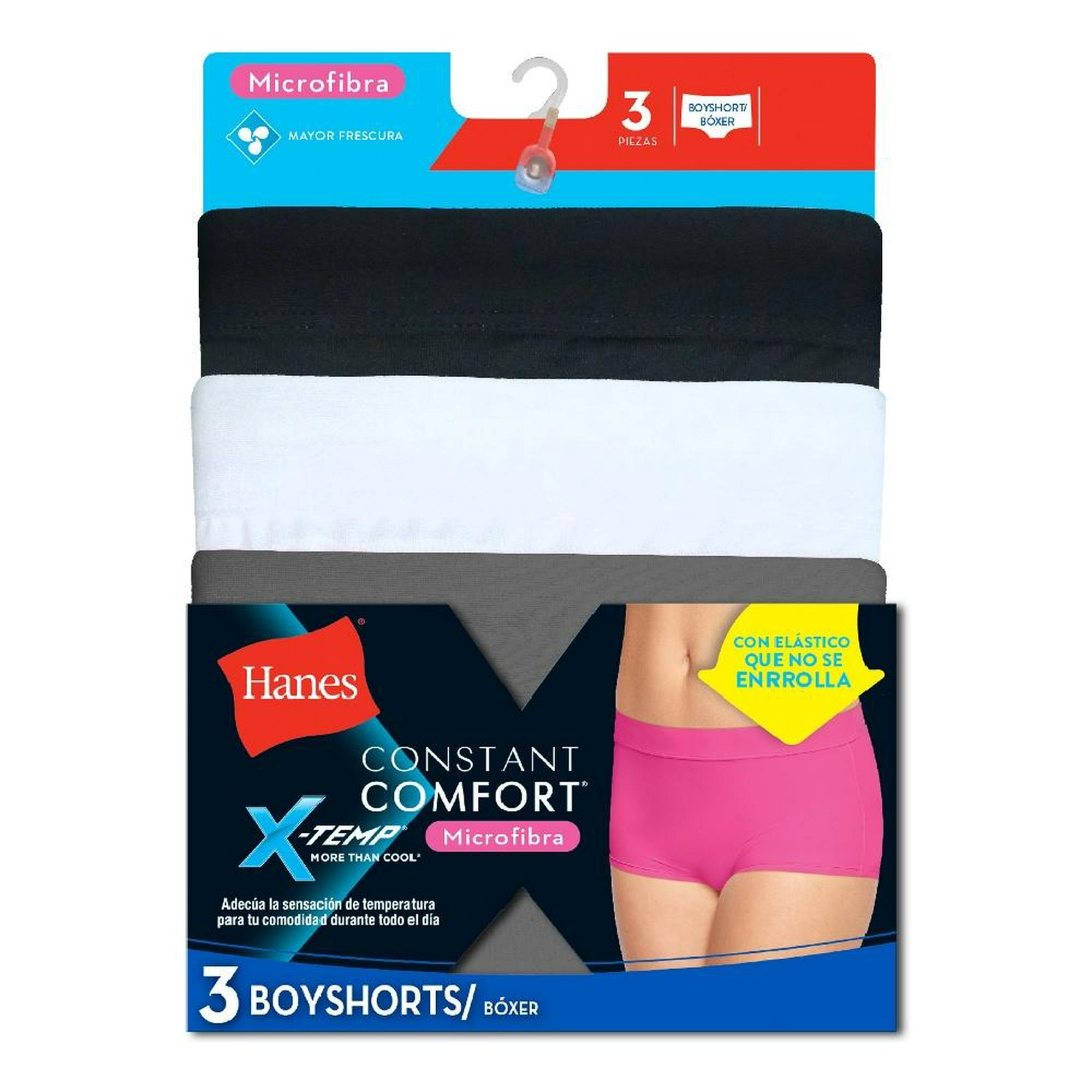 Hanes Women's Constant Comfort X-Temp Modern Brief Panty, Assorted