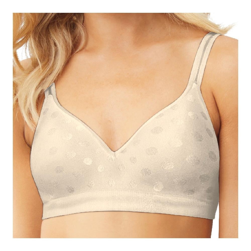 Brasier Hanes Intimates Talla CH Escote V sin Varillas Lila