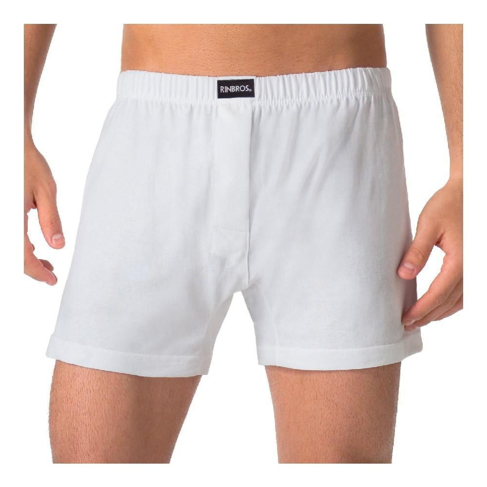 Boxer short Rinbros Originales Talla CH Blanco 3 Piezas