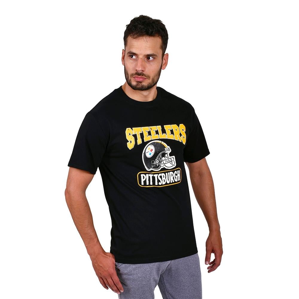 Hombre Camiseta con estampa de los Pittsburgh Steelers vintage, Hombre