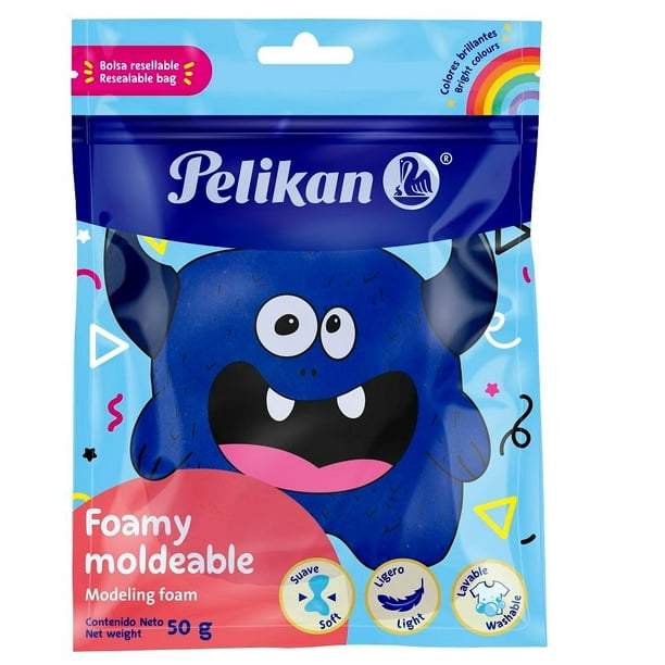Pelikan Kit Foamy Moldeable colores surtidos con 12 piezas, para moldear y  modelar tus ideas y arte