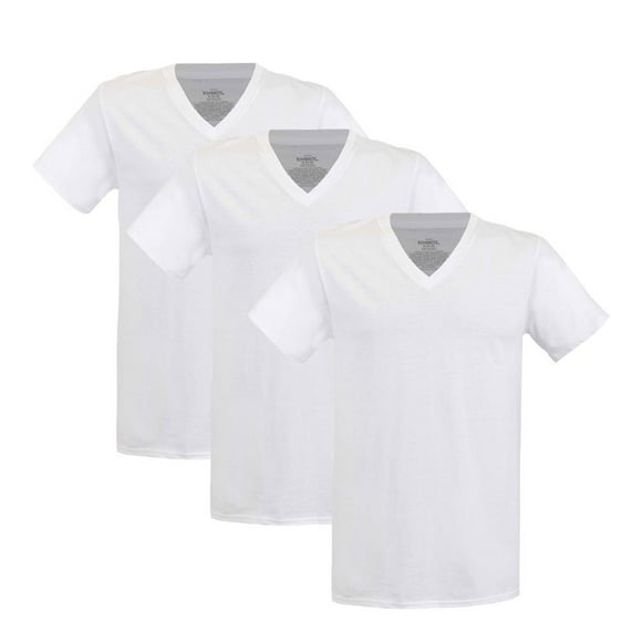 Playera Rinbros Originales para Hombre, Blanco 3 Piezas Talla CH