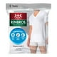 thumbnail image 4 of Playera Rinbros Originales para Hombre, Blanco 3 Piezas Talla G, 4 of 4