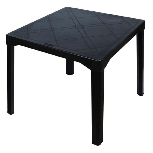 Paquete de 10 mesas plegables redondas de plástico blanco granito de 5 pies  (60 pulgadas), mesa de fiesta plegable redonda comercial plegable mesa de