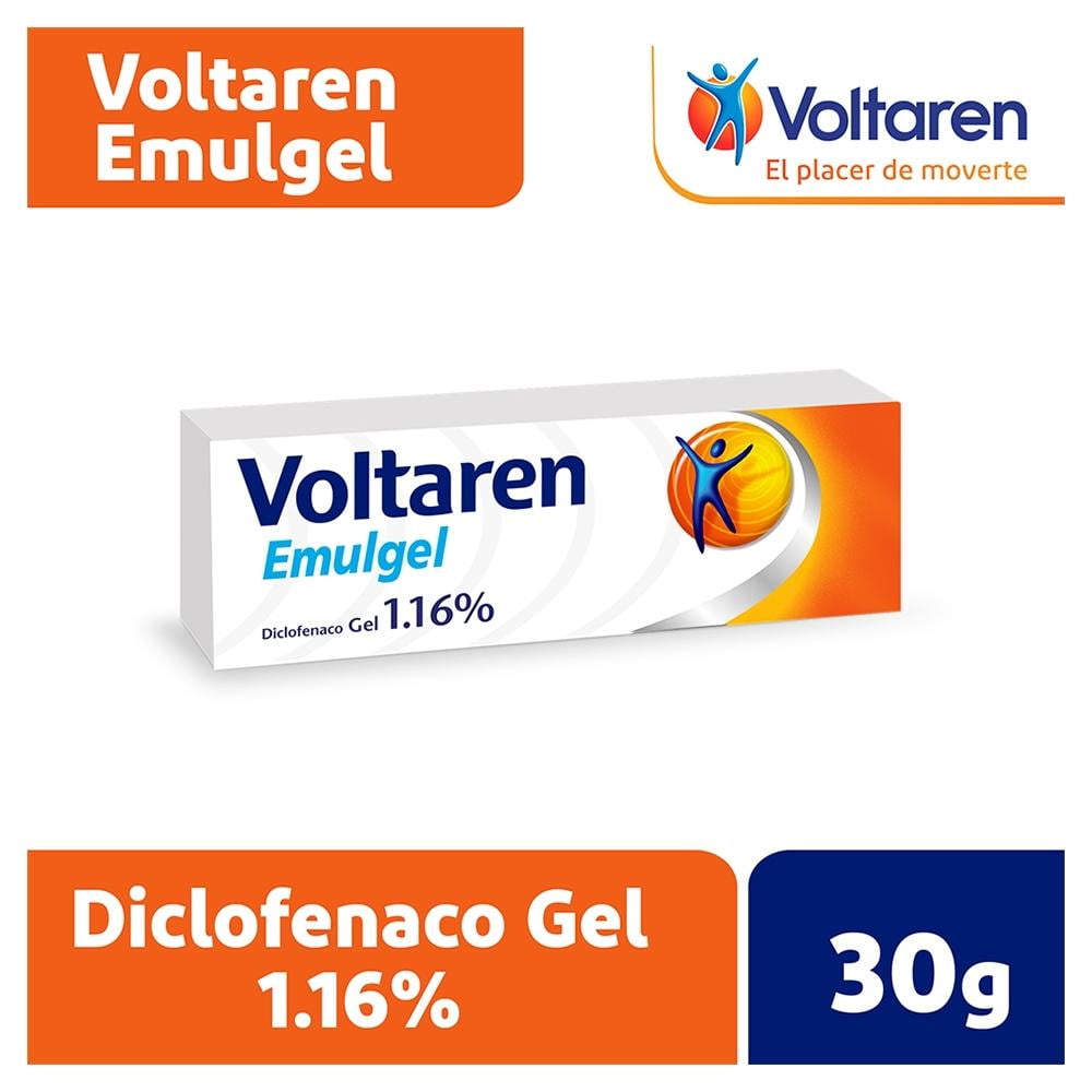 Analgesico antiinflamatorio Voltaren Emulgel 1.16% 30 g | Bodega ...