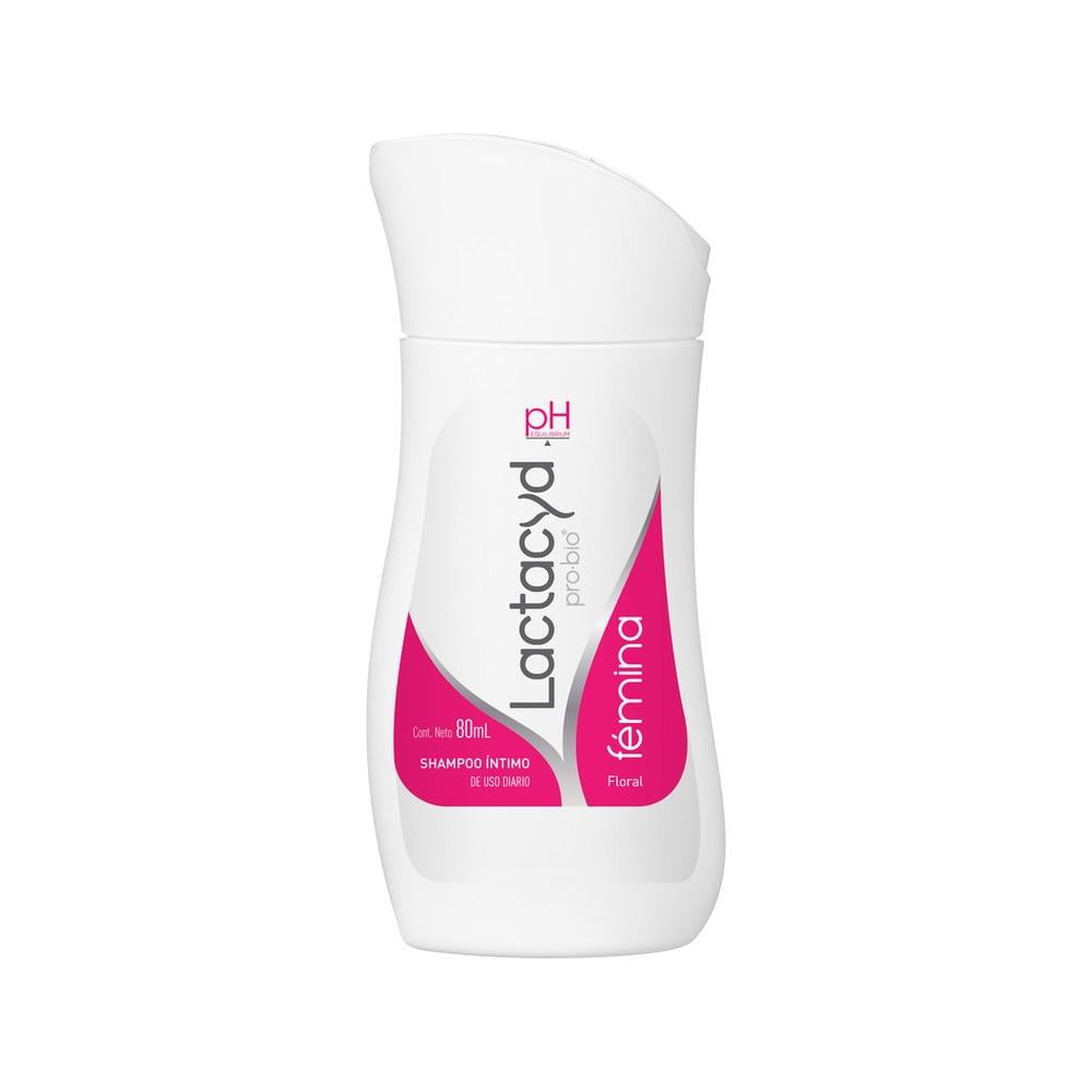 Shampoo íntimo Lactacyd Pro Bio Fémina Floral 80 Ml Walmart 7129