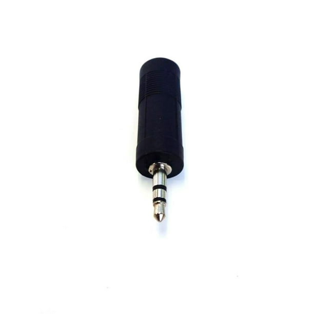 Adaptador de plug 6,3 mm a jack 3,5 mm, estéreo Steren