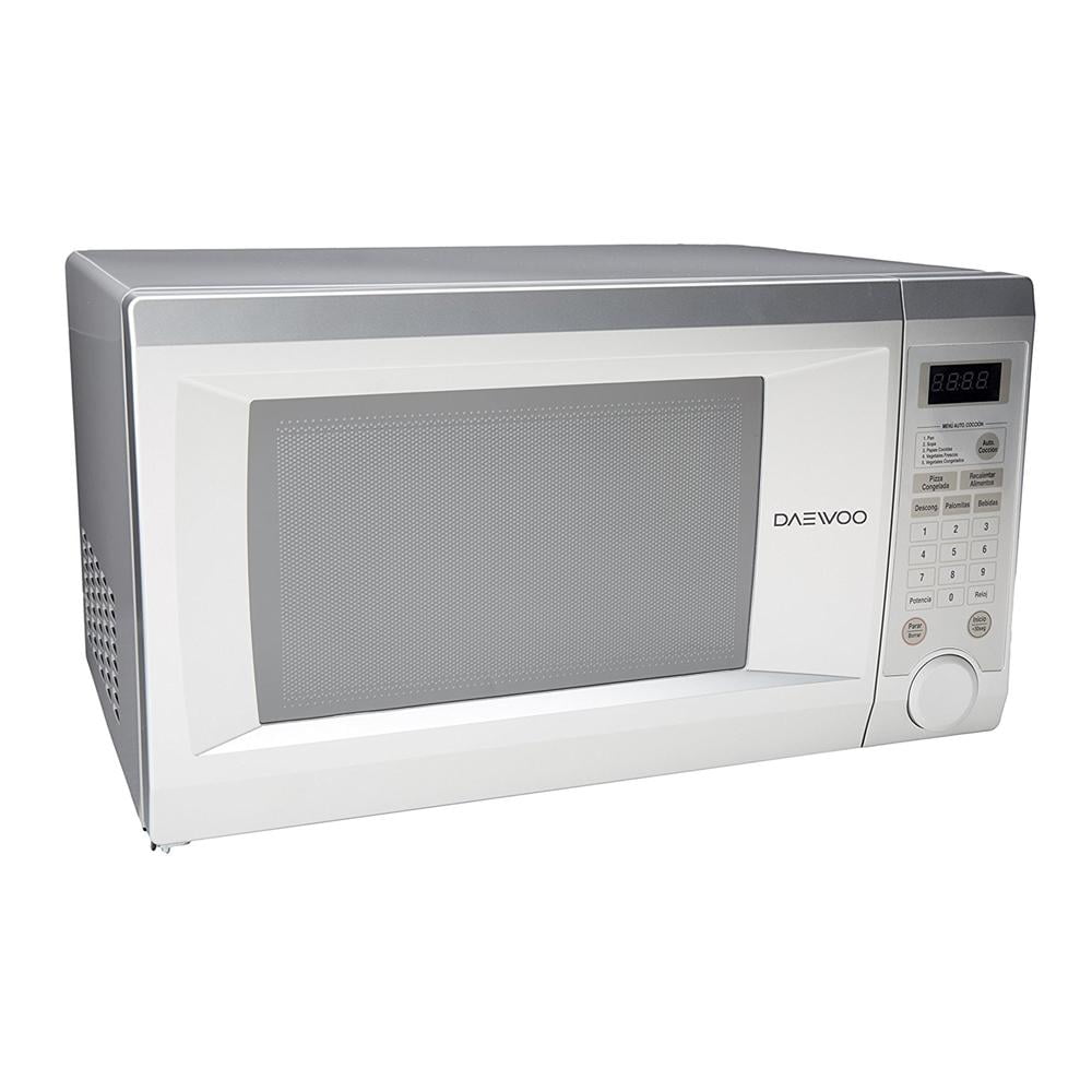 Horno Microondas Daewoo de 0.7 Pies, Color Plata, Modelo DMDP07S2BG