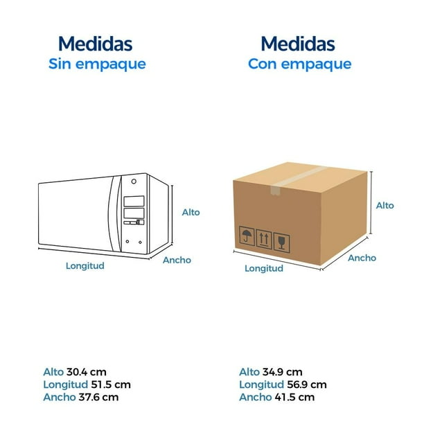 Horno de Microondas Winia 1.1 Pies Cúbicos Acabado Acero KOR-1NAAM